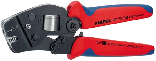 Knipex zelfstellende crimptang zb - 97 53 08 sb 975308sb
