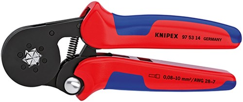 Knipex zelfstellende crimptang zb - 97 53 14 sb - 975314sb