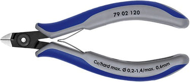 Knipex zijsnijtang mini-kop 120 mm - 7902120
