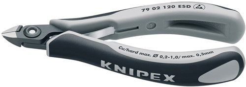 Knipex zijsnijtang mini-kop 120 mm esd - 7902120esd