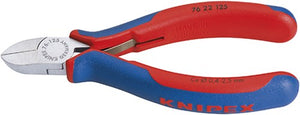 Knipex zijsnijtang voor elektromechanica | verzonken scharnier | 125 mm - 7622125