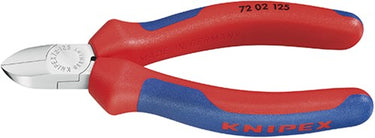 Knipex zijsnijtang voor kunststof met meer-componentengrepen 125 mm - 7202125
