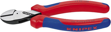 Knipex x-cut compacte zijsnijtang 73 02 160 kniptang (snijkant met facet, doorstoken scharnier)