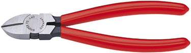 Knipex zijsnijtang zwart geatramenteerd met kunststof bekleed 160 mm - 7001160