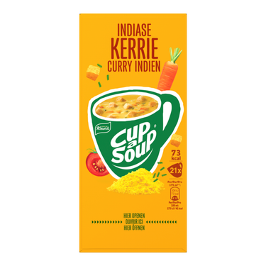 Cup-a-soup knorr indiase kerrie (21x 175 ml)
