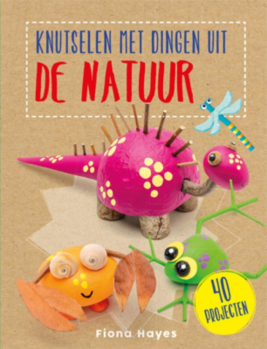 Lantaarn knutselen met dingen uit de natuur