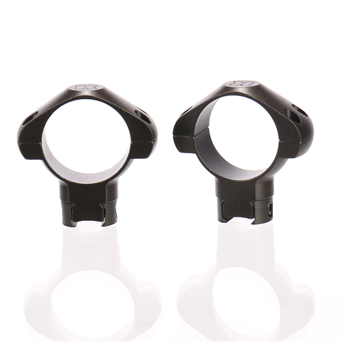 mounting rings Airgun 30 mm steel black 3-piece High