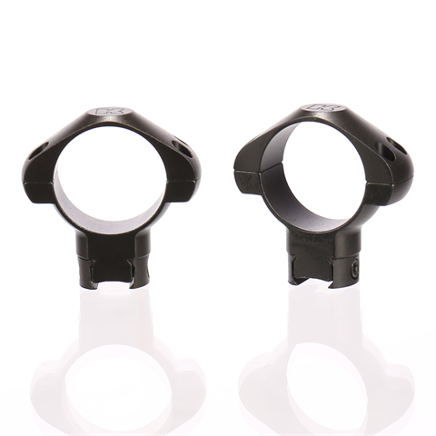 mounting rings Airgun 30 mm steel black 3-piece High