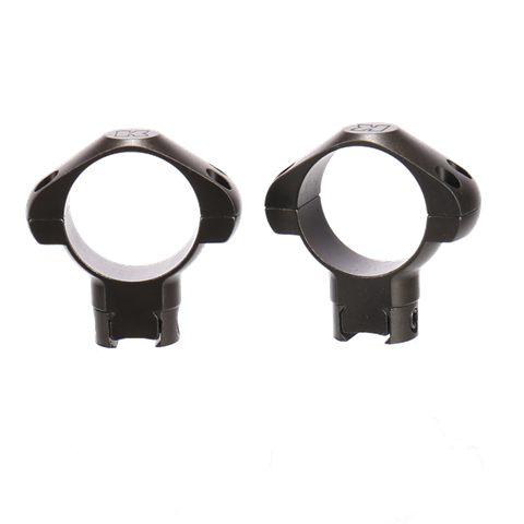 mounting rings Airgun 30 mm steel black 3-piece High