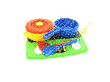 Dantoy kookplaat met pannenset