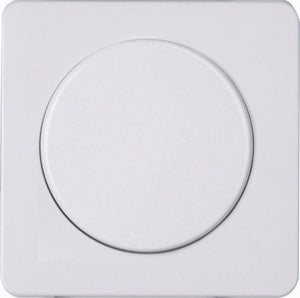 Enzo kopp hk02 wit afdekplaat + knop dimmer