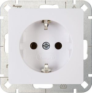 Enzo kopp hk05 arctic wit inbouw stopcontact ra - 4621490