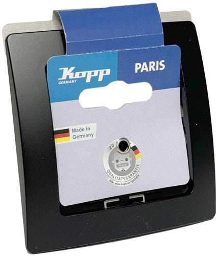 Load image into Gallery viewer, Enzo kopp paris mat zwart 1 voudig afdekraam - 4625330
