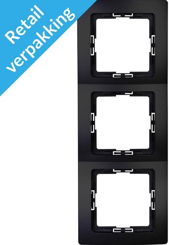 Load image into Gallery viewer, Enzo kopp paris mat zwart 3 voudig afdekraam - 4625350
