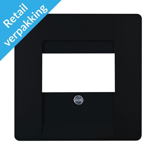 Load image into Gallery viewer, Enzo kopp paris mat zwart afdekplaat usb - 4625270
