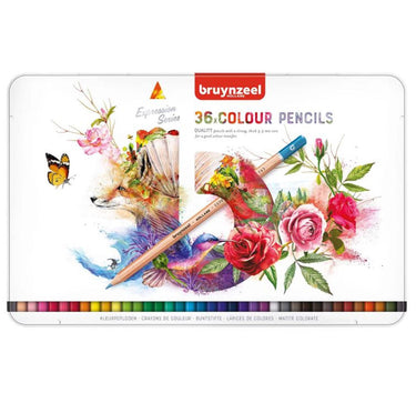 Bruynzeel kleurpotloden 36st expression voor volwassenen