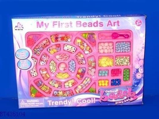 Bongers speelgoed my first beads art kralen set in doos