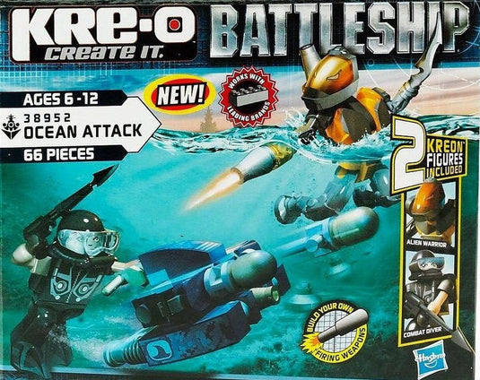 Hasbro kre-o battleship ocean attack