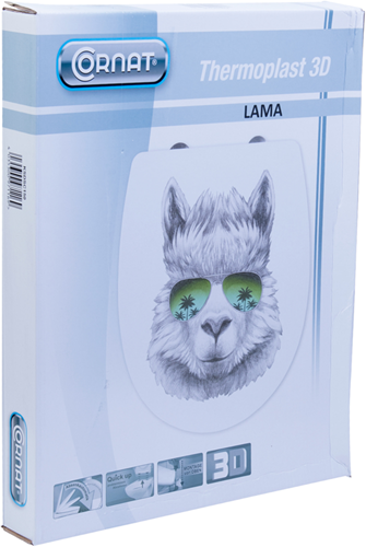 Load image into Gallery viewer, Cornat wc-bril thermoplast sc lama 3d xx - ksdsc150
