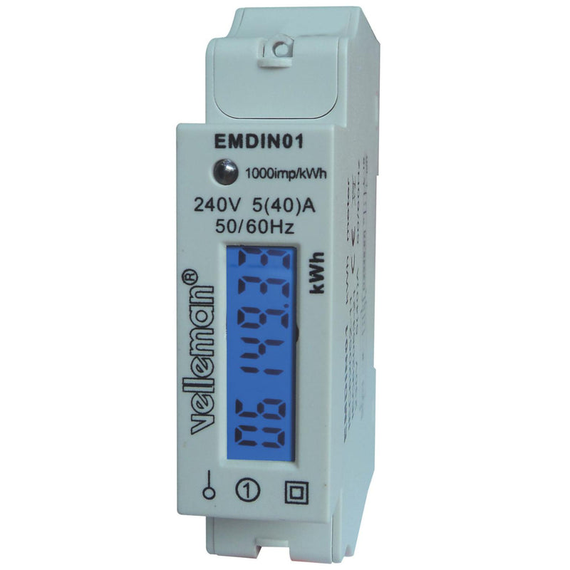 Load image into Gallery viewer, Imp kwh meter - 1 fase - 40a
