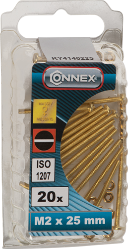 Load image into Gallery viewer, Connex metaalschroef cy-k m2x25 20st ms - ky4140225
