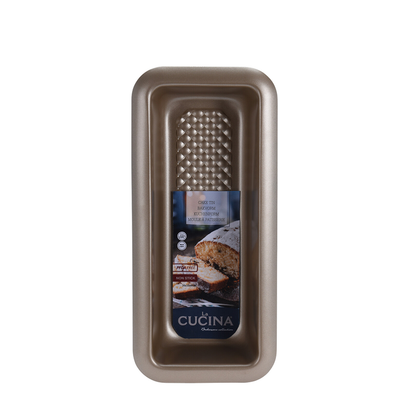Afbeelding laden in galerijviewer, La cucina bakvorm anti-kleef 34x16x6,5cm
