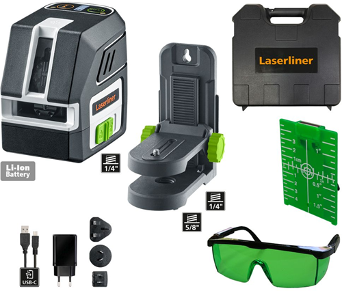 Load image into Gallery viewer, Laserliner pocketcross-laser 2g | groene laser - 036.710a
