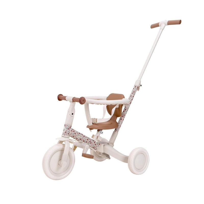 Load image into Gallery viewer, Little dutch driewieler met duwstang sunny flower
