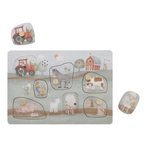 Little dutch - geluidenpuzzel fsc - little farm