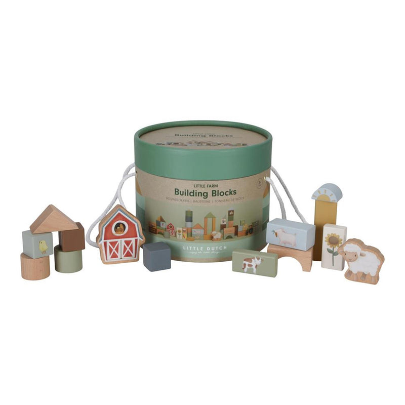 Load image into Gallery viewer, Little dutch tiamo little farm bouwblokken fsc
