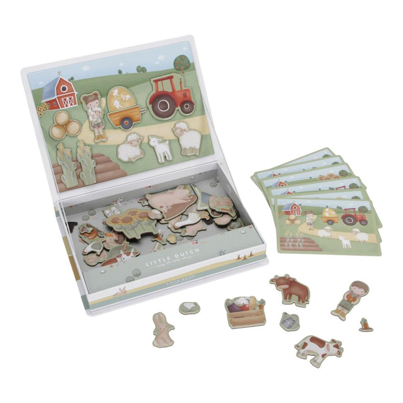 Load image into Gallery viewer, Little dutch little farm magnetisch speelbord fsc
