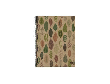 Miquelrius notitieboek - leaves - a4 blanco - 120 blz