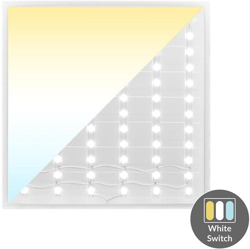 Afbeelding laden in galerijviewer, Enzo led backlit paneel wit 60x60cm 36w 4500lm tri-white - 5016200
