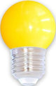 Enzo led kogellamp e27 geel 1w - led0154