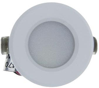 Afbeelding laden in galerijviewer, Enzo led mini inbouwspot 1,5w 2700k 37mm 60gr rond vast wit - led4630
