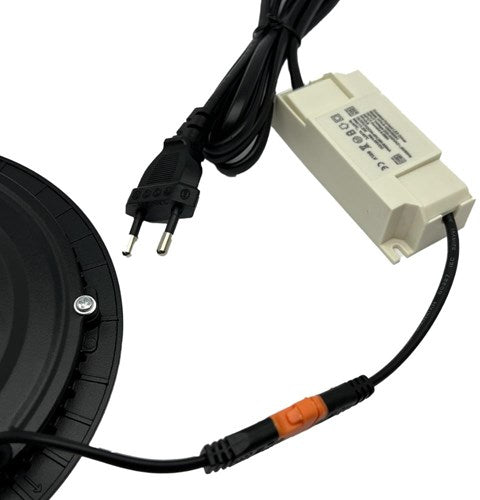 Afbeelding laden in galerijviewer, Enzo led panel downlight 12w 4000k incl. driver zwart - led2632
