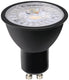 Enzo led spot gu10 230v 7-75w 60gr zwart 2700k dimbaar - led0650