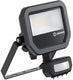Enzo ledvance led bouwlamp 10w 4000k zwart + sensor - 5017551