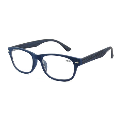 Spectrum leesbril blauw zwart vierkant 1.00