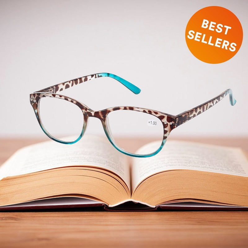 Load image into Gallery viewer, Spectrum leesbril panter groen vlinder 1.00
