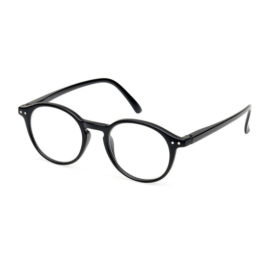 Spectrum leesbril zwart rond 3.50