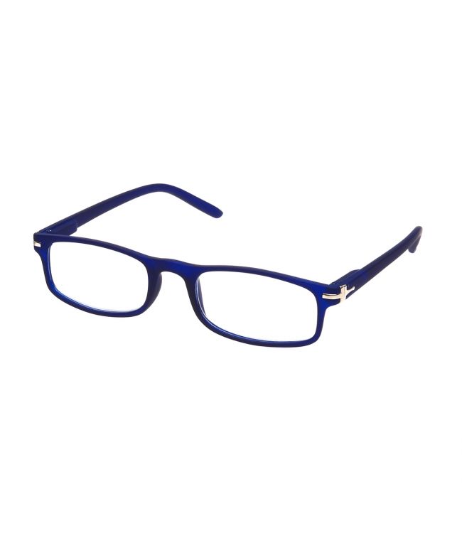 Load image into Gallery viewer, Spectrum leesbril mat blauw assorti rechthoekig assorti
