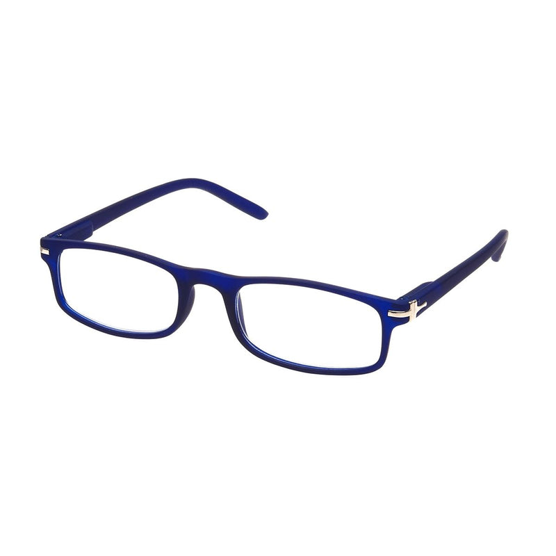 Load image into Gallery viewer, Spectrum leesbril mat blauw rechthoekig 3.50
