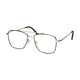 Spectrum leesbril vintage piloot metaal goud zwart 3.00