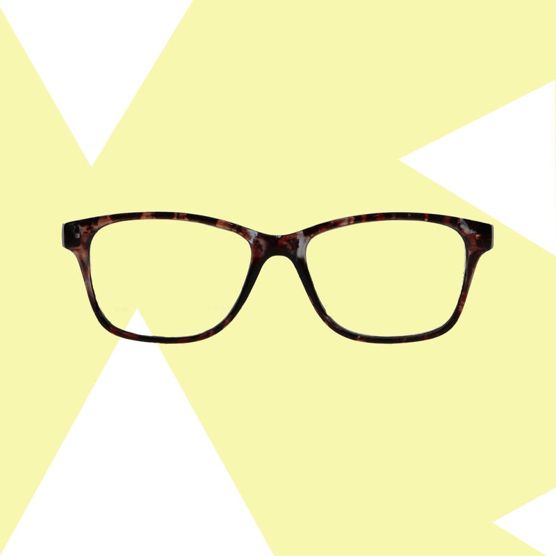 Load image into Gallery viewer, Spectrum leesbril bruin gevlekt rechthoekig 1.00
