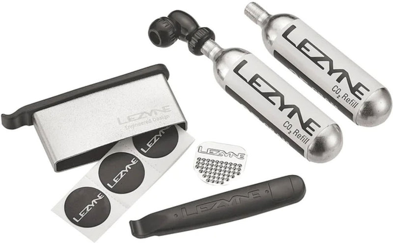 Load image into Gallery viewer, Lezyne twin kit (twin drive co2 + lever kit combo)
