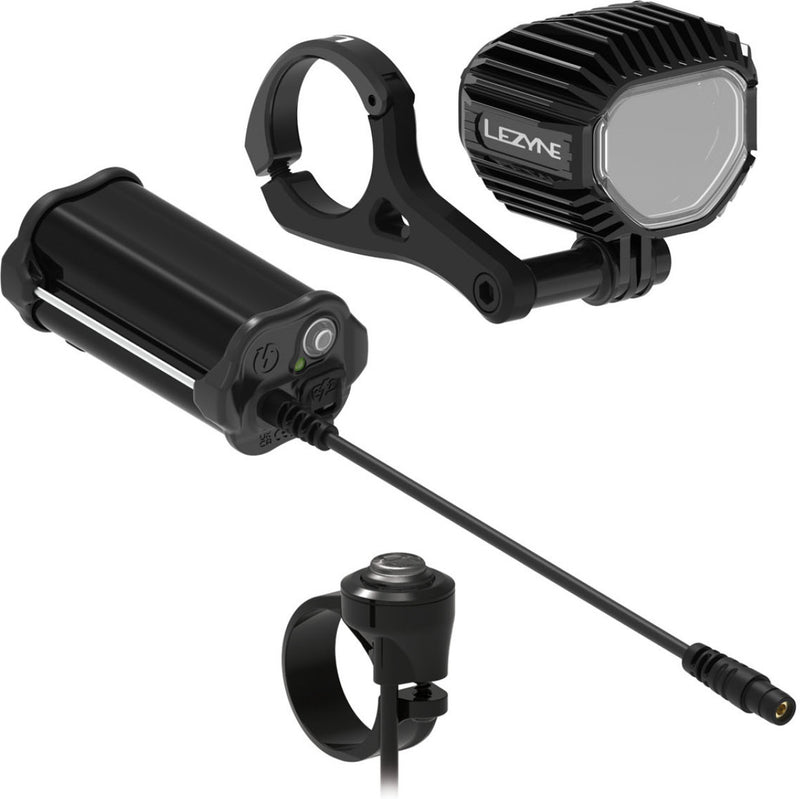 Load image into Gallery viewer, Lezyne super hb stvzo p1350+ loaded kit lighting set
