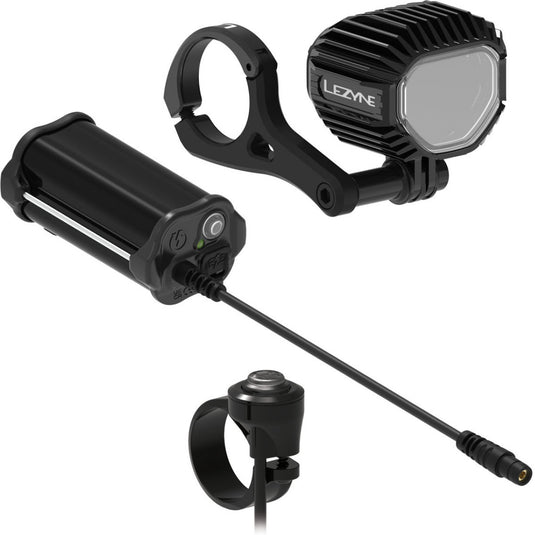 Lezyne super hb stvzo p1350+ loaded kit lighting set