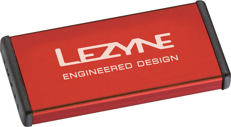 Load image into Gallery viewer, Lezyne repair kit metal (6 patches) red

