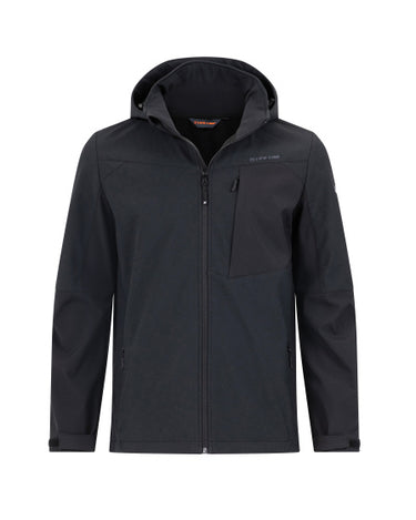 Life line Murray Softshell Jacket heren zwart maat 3XL